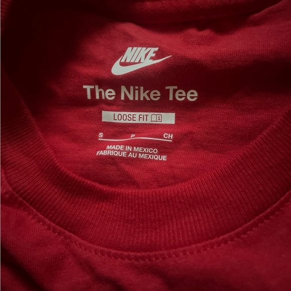 Red Nike long sleeve - Picture 2 of 3